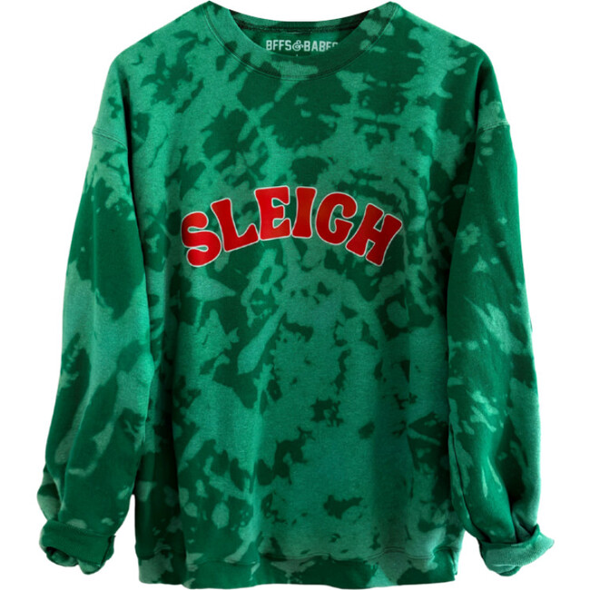 Sleigh Tie-Dye Sweatshirt, Green