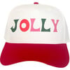 JOLLY Printed Hat, Red/White - Hats - 1 - thumbnail