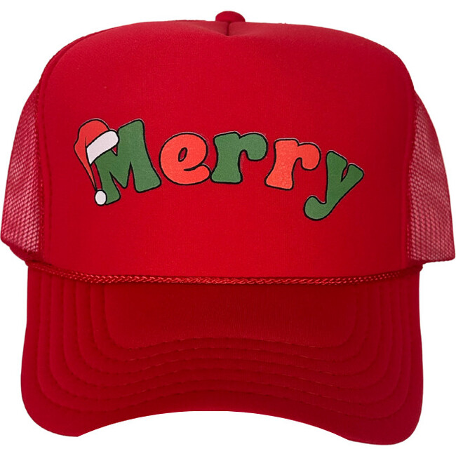 MERRY Santa Hat, Red