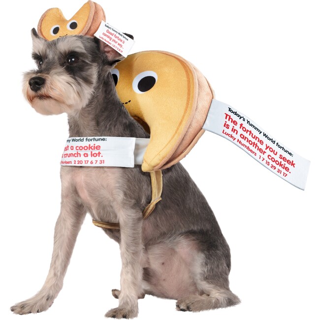 Yummy World Fortune Cookie Pet Costume