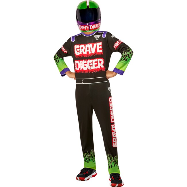 Monster Jam Grave Digger Child Costume - Costumes - 1