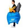 Dumpster Fire Adult Inflatable Costume - Costumes - 2