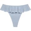 Tamarindo Ruffle Bikini Bottom, Classic Blue Stripe - Two Pieces - 2