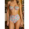 Added Coverage High Rise Bikini Bottom, Florencia Floral - Two Pieces - 1 - thumbnail