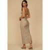 Petal Long Slip Dress, Florencia Floral - Dresses - 4 - thumbnail
