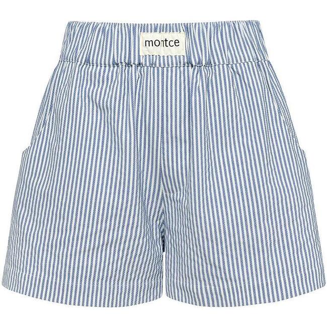 Boxer Short, Classic Blue Stripe