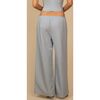 Drawstring Wide-Leg Pant, Classic Blue Stripe - Pants - 4 - thumbnail