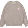 Everyday Mom Crewneck, Tan - Sweaters - 1 - thumbnail