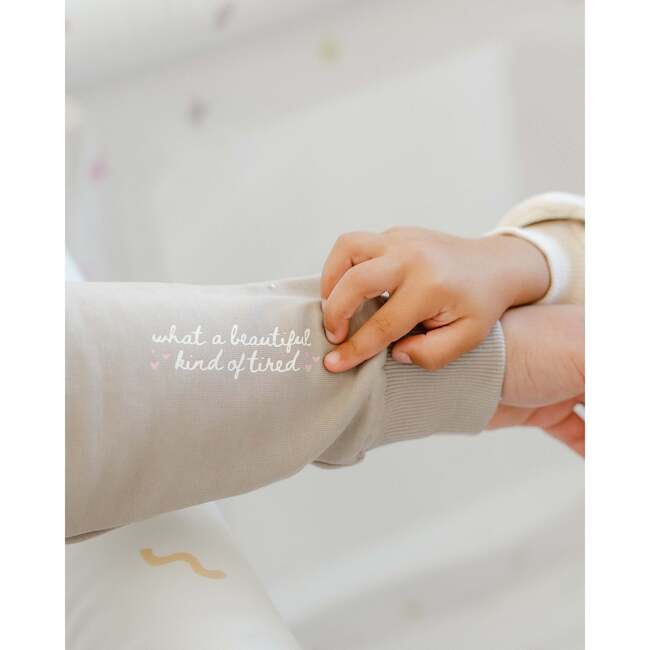 Everyday Mom Crewneck, Tan - Sweaters - 3