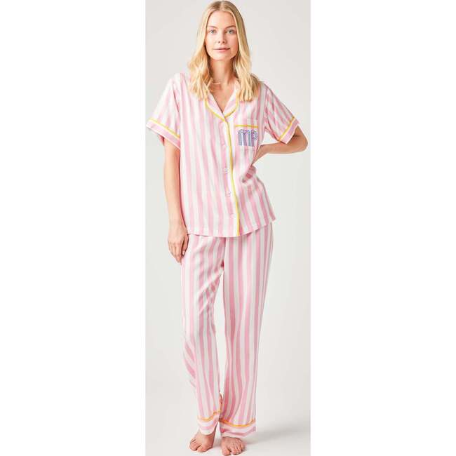Retro Stripe Pajama Pants Set