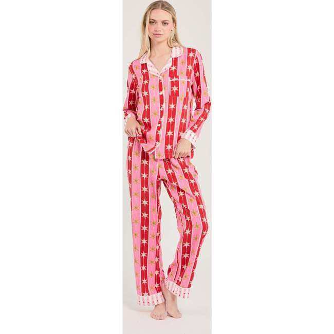 Tree Topper Long Sleeve Pajama Pants Set