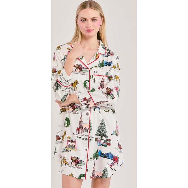 Holiday Toile Sleep Shirt