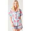Dallas Toile Pajama Shorts Set - Pajamas - 1 - thumbnail