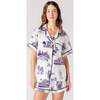 Fort Worth Toile Pajama Shorts Set - Pajamas - 1 - thumbnail