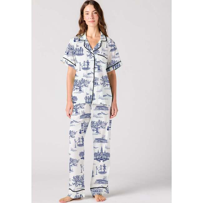 New Orleans Toile Pajama Pants Set