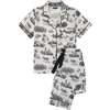 New York Toile Pajama Pants Set - Pajamas - 2 - thumbnail