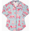 Dallas Toile Sleep Shirt - Pajamas - 2 - thumbnail