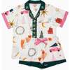 Mod Holiday Pajama Shorts Set - Pajamas - 2