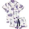 Fort Worth Toile Pajama Shorts Set - Pajamas - 2
