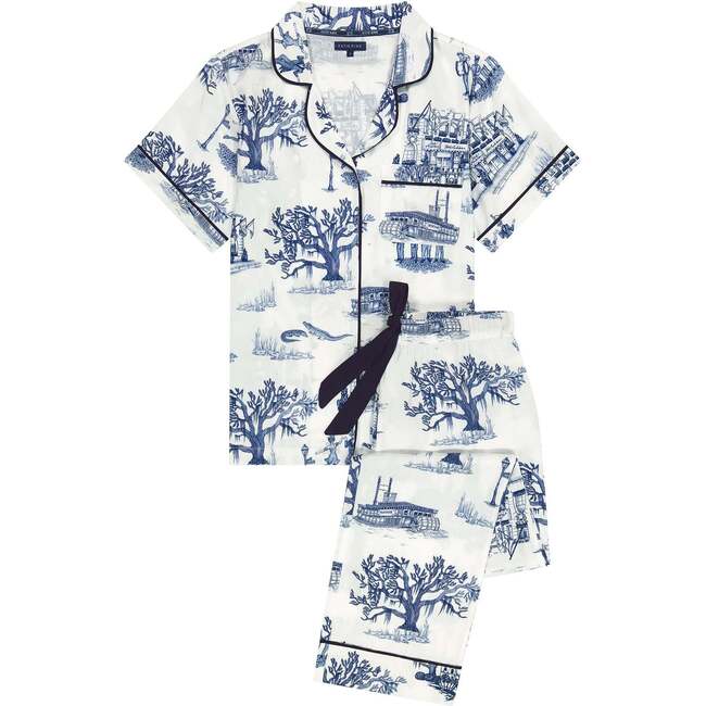 New Orleans Toile Pajama Pants Set