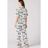 New York Toile Pajama Pants Set - Pajamas - 3 - thumbnail