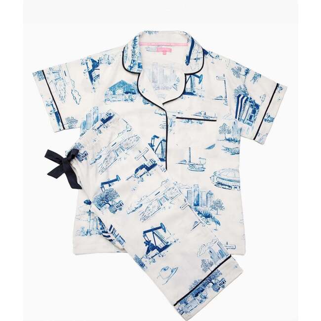 Houston Toile Pajama Pants Set