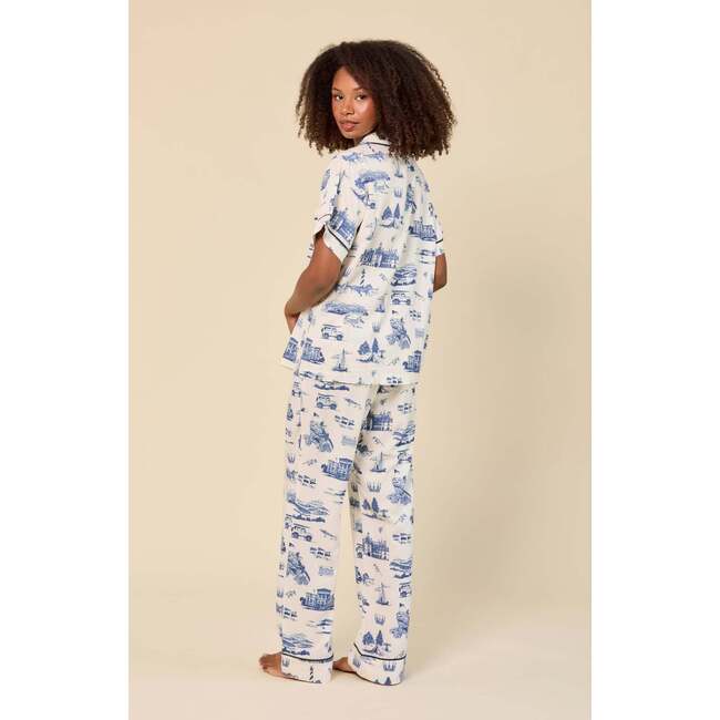 North Carolina Toile Pajama Pants Set - Pajamas - 3