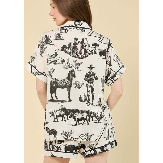Marfa Toile Pajama Shorts Set - Pajamas - 4