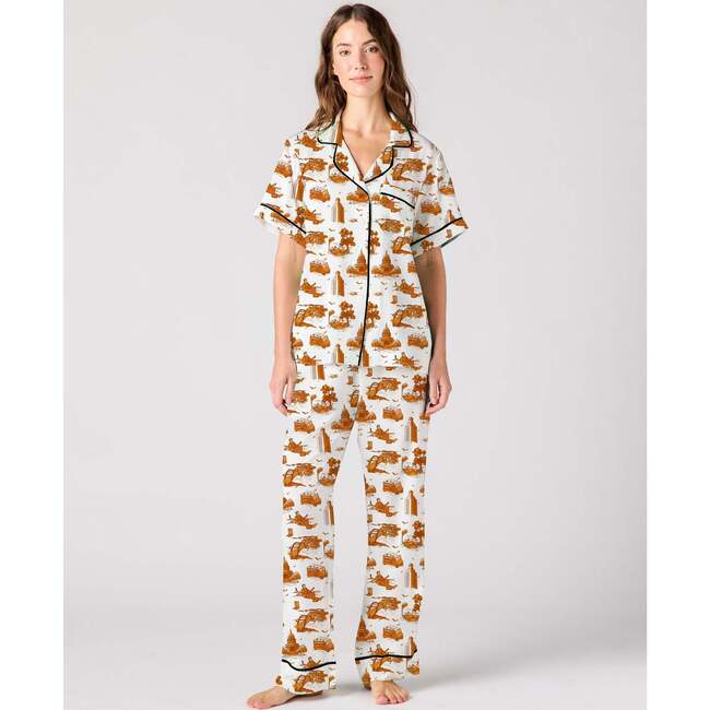 Austin Toile Pajama Pants Set