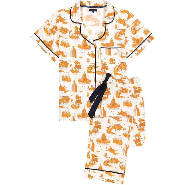 Austin Toile Pajama Pants Set