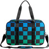 Rockaway Duffle, Blue Cherckerboard - Bags - 1 - thumbnail