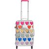 Logan Carry-On Suitcase, Patchwork Hearts - Luggage - 1 - thumbnail