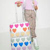 Logan Carry-On Suitcase, Patchwork Hearts - Luggage - 2 - thumbnail