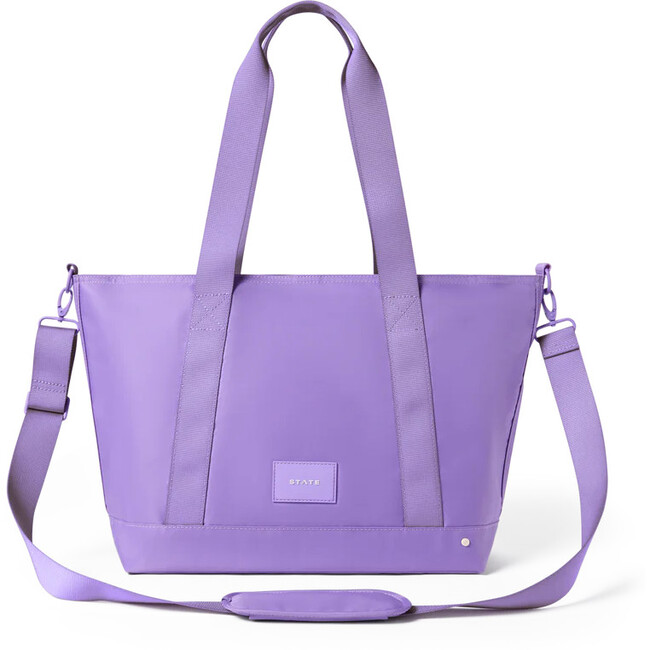 Graham Tote, Purple - Bags - 3