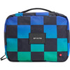 Bensen Toiletry Kit, Blue Checkerboard - Bags - 1 - thumbnail