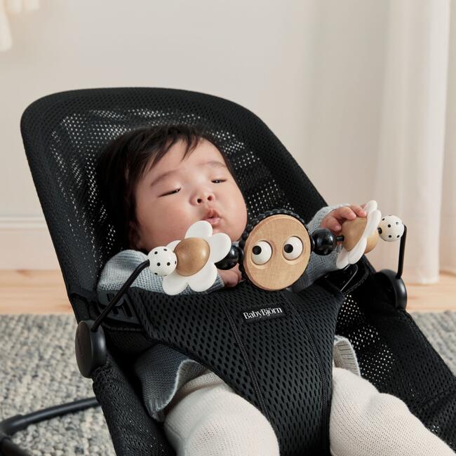 Toy for Bouncer, Googly eyes Black & White