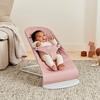 Baby Bouncer Bliss, Woven, Petal Quilt, Dusty Pink - Bouncers - 4