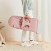 Baby Bouncer Bliss, Woven, Petal Quilt, Dusty Pink - Bouncers - 5