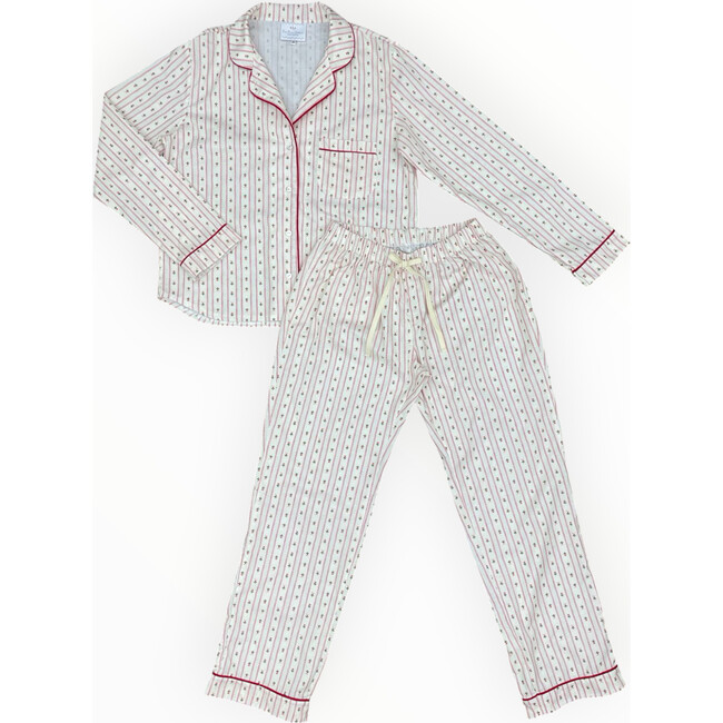 Women's Pajamas in Holiday Dot Stripe