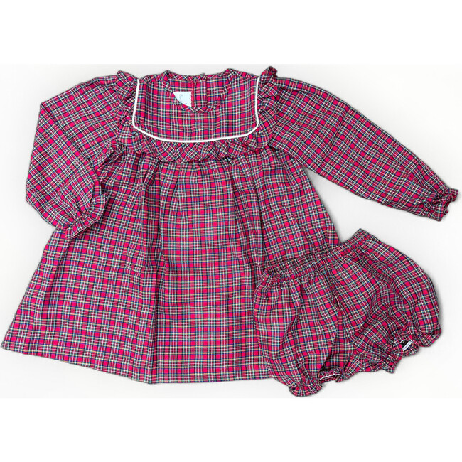 Britta Dress in Holiday Plaid