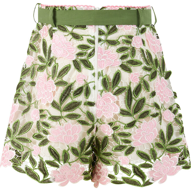 Viola Embroidered Shorts, Multi