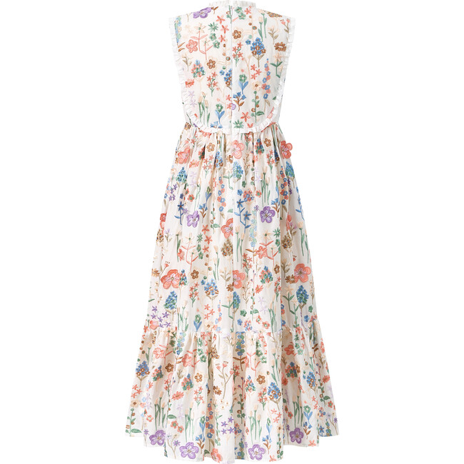Serena Embroidered Maxi Dress, Floral - Dresses - 2