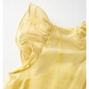 Rory Embroidered Mini Dress, Yellow - Dresses - 4