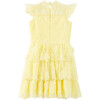 Prue Embroidered Mini Dress, Yellow - Dresses - 2