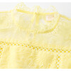 Prue Embroidered Mini Dress, Yellow - Dresses - 3