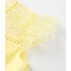Prue Embroidered Mini Dress, Yellow - Dresses - 4