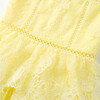 Prue Embroidered Mini Dress, Yellow - Dresses - 5