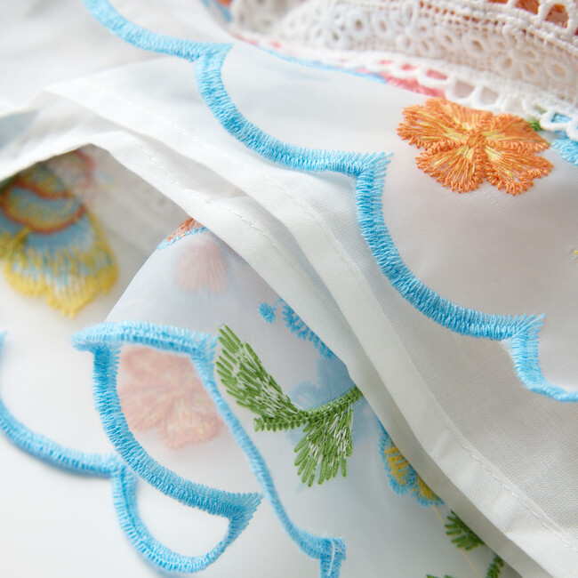 Piper Embroidered Mini Dress, Multi - Dresses - 7