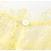 Prue Embroidered Mini Dress, Yellow - Dresses - 8