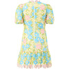 Ellison Embroidered Mini Dress, Floral - Dresses - 2 - thumbnail